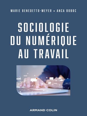cover image of Sociologie du numérique au travail